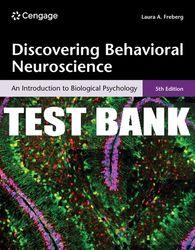 Test Bank For Discovering Behavioral Neuroscience: An Introduction to Biological Psychology - 5th - 2024 All Chapters