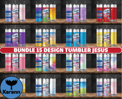 Bundle 15 Design Tumbler Jesus, Jesus Take The Wheel Tumbler Wrap 69
