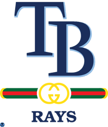 Tampa Bay Rays PNG, Gucci MLB PNG, Baseball Team PNG,  MLB Teams PNG ,  MLB Logo Design 08