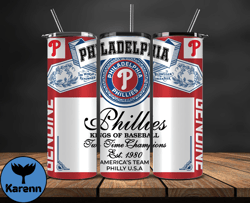 Philadelphia Phillies Tumbler Wrap, MLB Tumbler Wrap New-75