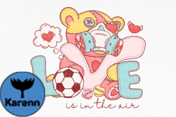 Retro Valentine Love PNG Sublimation Design 103