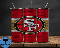 San Francisco 49ers NFL Logo, NFL Tumbler Png , NFL Teams, NFL Tumbler Wrap Design 19