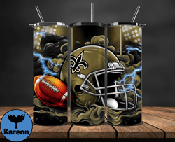 New Orleans Saints Tumbler Wraps, ,Nfl Teams, Nfl Sports, NFL Design Png Design 23