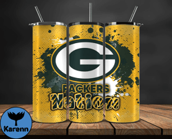 Green Bay Packers Logo NFL, Football Teams PNG, NFL Tumbler Wraps PNG Design 20