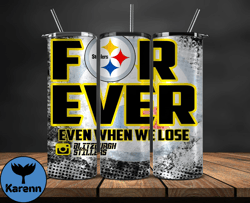 Pittsburgh Steelers Logo NFL, Football Teams PNG, NFL Tumbler Wraps PNG Design 43