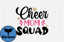 Cheer Mom Squad,Mothers Day SVG Design90