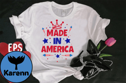 Made in America T-shirt Design Design 86