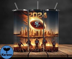 San Francisco 49ers Super Bowl Tumbler Png, Super Bowl 2024 Tumbler Wrap 47