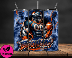 Denver BroncosTumbler Wrap, NFL Logo Tumbler Png, Nfl Sports, NFL Design Png-10