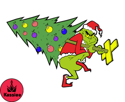 Grinch Christmas SVG, christmas svg, grinch svg, grinchy green svg, funny grinch svg, cute grinch svg, santa hat svg 241