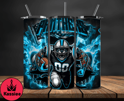 Carolina Panthers Fire Tumbler Wraps, ,Nfl Png,Nfl Teams, Nfl Sports, NFL Design Png Design 05