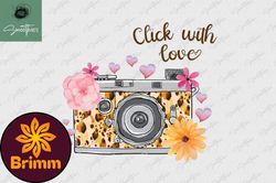Click with Love Photography Vintage PNG