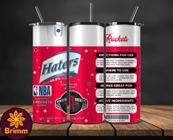 Houston Rockets Tumbler Wrap, Basketball Design,NBA Teams,NBA Sports,Nba Tumbler Wrap,NBA DS-120