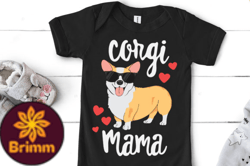 Corgi Mom Dog Mama Lover, Mothers Day Design 17