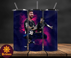 Lionel  Messi Tumbler Wrap ,Messi Skinny Tumbler Wrap PNG 46