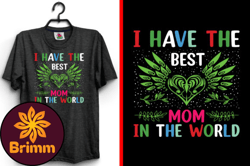 Mom of the Birthday Princess SVG T-Shirt Design 162
