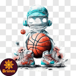 Cartoon Character Promoting Sports and Athletics PNG Design 51