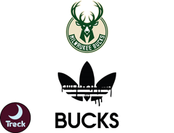 Milwaukee Bucks PNG, Adidas NBA PNG, Basketball Team PNG,  NBA Teams PNG ,  NBA Logo Design 03