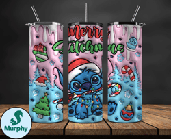 Christmas 20oz Tumbler Wrap PNG, Christmas 3D Inflated Puffy Tumbler Wrap Png, Grinchmas 20oz Png 122