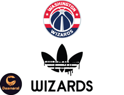 Washington Wizards PNG, Adidas NBA PNG, Basketball Team PNG,  NBA Teams PNG ,  NBA Logo Design 10