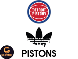 Pistons PNG, Adidas NBA PNG, Basketball Team PNG,  NBA Teams PNG ,  NBA Logo Design 30