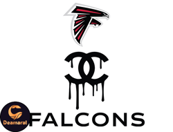 Atlanta Falcons PNG, Chanel NFL PNG, Football Team PNG,  NFL Teams PNG ,  NFL Logo Design 42