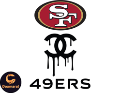 San Francisco 49ers PNG, Chanel NFL PNG, Football Team PNG,  NFL Teams PNG ,  NFL Logo Design 54