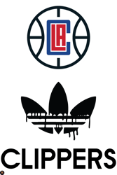 Los Angeles Clippers PNG, Adidas NBA PNG, Basketball Team PNG,  NBA Teams PNG ,  NBA Logo Design 01
