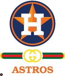 Houston Astros PNG, Gucci MLB PNG, Baseball Team PNG,  MLB Teams PNG ,  MLB Logo Design 14