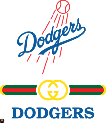 Los Angeles Dodgers PNG, Gucci MLB PNG, Baseball Team PNG,  MLB Teams PNG ,  MLB Logo Design 21