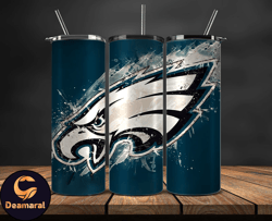 Philadelphia EaglesNFL Tumbler Wrap, Nfl Teams, NFL Logo Tumbler Png, NFL Design Png Design 20
