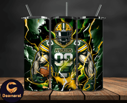 Green Bay Packers Tumbler Wraps, Logo NFL Football Teams PNG,  NFL Sports Logos, NFL Tumbler PNG 12