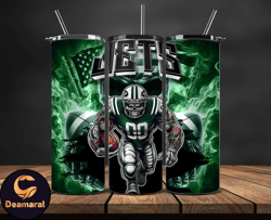 New York Jets Fire Tumbler Wraps, ,Nfl Png,Nfl Teams, Nfl Sports, NFL Design Png Design 25