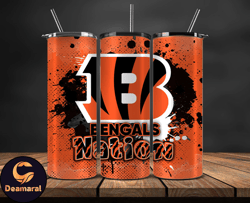 Cincinnati Bengals Logo NFL, Football Teams PNG, NFL Tumbler Wraps PNG Design 21