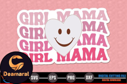 Girl Mama, Mother day PNG, Mother day PNG – Mothers Day Sticker Design Design 223
