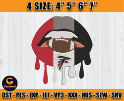 Atlanta Falcons Embroidery, NFL Falcons Embroidery, NFL Machine Embroidery Digital, 4 sizes Machine Emb Files-09-Deamara