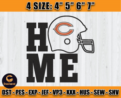 Chicago Bears Embroidery, NFL Bears Embroidery, NFL Machine Embroidery Digital, 4 sizes Machine Emb Files - 17 Deamaral