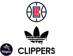 Los Angeles Clippers PNG, Adidas NBA PNG, Basketball Team PNG,  NBA Teams PNG ,  NBA Logo Design 01