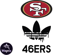 San Francisco 49ers PNG, Adidas NFL PNG, Football Team PNG,  NFL Teams PNG ,  NFL Logo Design 51