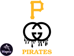 Pittsburgh Pirates PNG, Gucci MLB PNG, Baseball Team PNG,  MLB Teams PNG ,  MLB Logo Design 32