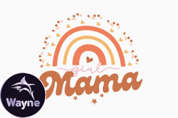 Girl Mama, Mother day PNG, Mother day PNG