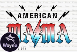 Rock American MAMA 4th of July PNG