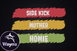 Homie Mother Side Kick Gift for Mom Design 89