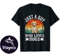 Vintage Retro Dog T shirt Design