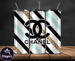 Chanel  Tumbler Wrap, Chanel Tumbler Png, Chanel Logo, Luxury Tumbler Wraps, Logo Fashion  Design 96