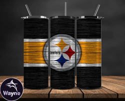 Pittsburgh Steelers NFL Logo, NFL Tumbler Png , NFL Teams, NFL Tumbler Wrap Design 01