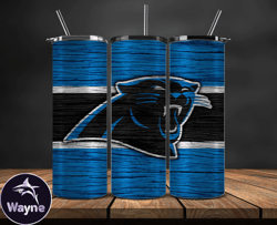 Carolina Panthers NFL Logo, NFL Tumbler Png , NFL Teams, NFL Tumbler Wrap Design 17