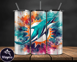 Miami Dolphins Logo NFL, Football Teams PNG, NFL Tumbler Wraps PNG Design 50