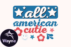 4th of July Printable Sticker PNG Design 89