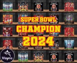 Bundle 21 Design Kansas City Chiefs Vs San Francisco 49ers Super Bowl Tumbler Png, Super Bowl 2024 Tumbler Wrap, 32 Team